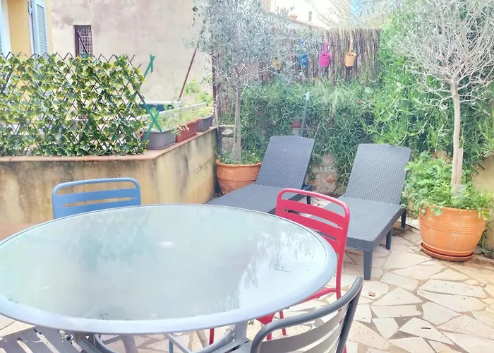 With Terrace In A Quiet Area Of